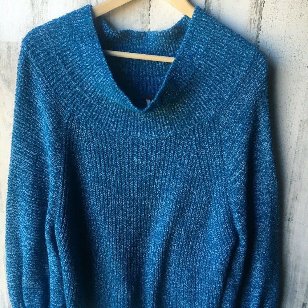 Free People Edessa Off-Shoulder Chunky Sweater - Picture 1 of 8